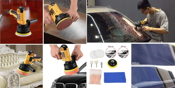 DIY Crafts 32 Pcs Deep Scratch Remover Car All Type Glass Headlight Windshield Polishing Shining Buffing Kit 3'' Wheel Cerium Oxide Cream Window Polishing TREO 95% 2.5microns 1.75oz (50 Grm, Pink) - 50 Grm, Pink
