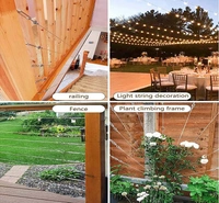 DIY Crafts 36x Pcs 3x Kit Combo Pack, Galavanized Kits, Sun Shade Sail Canopy Accessories Stainless Steel Hardware Kit Turnbuckle Pad Eye (36x Pcs 3x Kit Combo Pack, Galavanized Kits) - 36x Pcs 3x Kit Combo Pack, Galavanized Kits