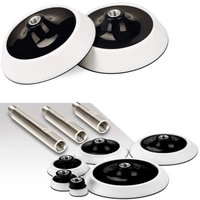 DIY Crafts 3x Backing Plate, 5" inch, Only Backing Plate For M14 Stainless Steel Rotary Polisher Extension Shaft Clamp for Car Care Polishing Accessories Tools Auto Det (3x Backing Plate, 5" inch) - 3x Backing Plate, 5" inch