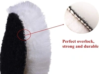 DIY Crafts 4, 5" inch Only Wool Pad, 3"-7" inch Only Wool Pad Drill Thread Sucker Wool Cleaning Polishing - Set of As Choice Durable & Sturdy Construction(4, 5" inch Only Wool Pad) - Standard, 5" inch Only Wool Pad