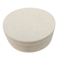 DIY Crafts 4" inch 1 Kit, Polishing Buffer Wool and Wheel Polishing Pad, 3-7" inch 3 Pcs Polishing Buffer Wool and Wheel Polishing P (4" inch 1 Kit, Polishing Buffer Wool and Wheel Polishing Pad) - Design # No 8, Polishing Buffer Wool and Wheel Polishing Pad