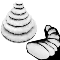 DIY Crafts 4 Pcs, 4"inch Fur Felt Pad Only, Fur Felt Pad Only For Your Kit Backer Nut Drill Buffing Polishing Woolen Buffer Thread Drill Adapter Shan(4 Pcs, 4"inch Fur Felt Pad Only) - 4 Pcs, 4"inch Fur Felt Pad Only