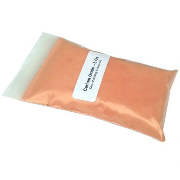 DIY Crafts 400 Grm, Pink, Cerium Oxide Glass Polishing Compound - 8 Oz Mesh Cerium Oxide Optical Glass Polishing Compound Powder For W(400 Grm, Pink) - 400 Grm, Pink