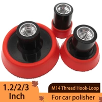 DIY Crafts 4x, 3"inch Backer Plate, Red/White/Black Backer Pad Only For Buffing Polishing Car Tight Area Detailing Polishing Waxing Sealing Glaze Car Headlights Door Handles (4x, 3"inch Backer Plate) - 4x, 3"inch Backer Plate