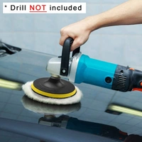 DIY Crafts 4x Felt 4x Fur 1x Nut 1x Backer Pad, 3"inch Kit, 20x Mini Buffing Polishing Detail Polisher On Rotary Tool Cordless Drill Tool for Ti(4x Felt 4x Fur 1x Nut 1x Backer Pad, 3"inch Kit) - 4x Felt 4x Fur 1x Nut 1x Backer Pad, 3"inch Kit