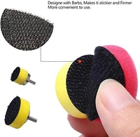 DIY Crafts 4X Felt 4X Fur Pads, 1" Baker Pad Kit, Mini Buffing Polishing Pads Detail Polisher Pad Use On Rotary Tools,Cordles Drill For Tight Area D (4X Felt 4X Fur Pads, 1" Baker Pad Kit) - 4X Felt 4X Fur Pads, 1" Baker Pad Kit