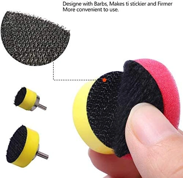 DIY Crafts 4X Felt 4X Fur Pads, 1" Baker Pad Kit, Mini Buffing Polishing Pads Detail Polisher Pad Use On Rotary Tools,Cordles Drill For Tight Area D (4X Felt 4X Fur Pads, 1" Baker Pad Kit) - 4X Felt 4X Fur Pads, 1" Baker Pad Kit