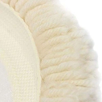 DIY Crafts 4x, Soft Wool Pad Only, Soft Felt Pad Only For Your Deep Scratch Remover Car Glass Headlight Windshield Polishing Wheel Cerium Oxide Cream Window Rep(4x, Soft Wool Pad Only) - 4x, Soft Wool Pad Only