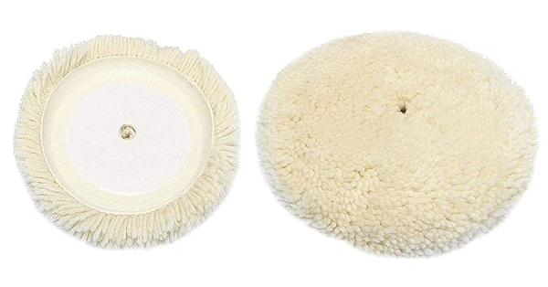 DIY Crafts 4x, Soft Wool Pad Only, Soft Felt Pad Only For Your Deep Scratch Remover Car Glass Headlight Windshield Polishing Wheel Cerium Oxide Cream Window Rep(4x, Soft Wool Pad Only) - 4x, Soft Wool Pad Only