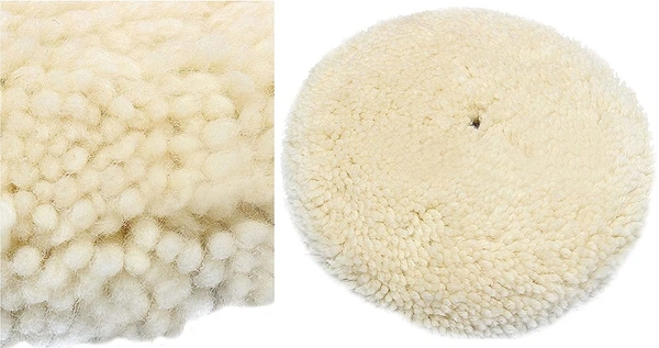 DIY Crafts 4x, Soft Wool Pad Only, Soft Felt Pad Only For Your Deep Scratch Remover Car Glass Headlight Windshield Polishing Wheel Cerium Oxide Cream Window Rep(4x, Soft Wool Pad Only) - 4x, Soft Wool Pad Only
