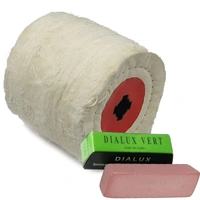 DIY Crafts 5 Pcs + 1x Polishing Compound, Red, Off White 1 Piece 120 * 100 * 19mm + 4 Groove, Cotton Cloth Polishing Buffing Wheel for (5 Pcs + 1x Polishing Compound, Red) - 5 Pcs + 1x Polishing Compound, Red