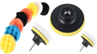 DIY Crafts 5 Pcs, 5" inch Only Backer Pad, 3"/80mm Compound Drill Buffing Sponge Pads Kit for Car Sanding, Polishing, Waxing, (5 Pcs, 5" inch Only Backer Pad) - 5 Pcs, 5" inch Only Backer Pad