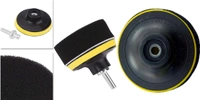DIY Crafts 5 Pcs, 5" inch Only Backer Pad, 3"/80mm Compound Drill Buffing Sponge Pads Kit for Car Sanding, Polishing, Waxing, (5 Pcs, 5" inch Only Backer Pad) - 5 Pcs, 5" inch Only Backer Pad