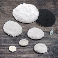 DIY Crafts 25 Pcs, 1" inch Semi Soft Felt Pad Only, Soft Felt Pad Only For Wool Waxing Polishing Buffing Pad Wheel Car Paint Auto Accessories Car (25 Pcs, 1" inch Semi Soft Felt Pad Only) - 25 Pcs, 1" inch Semi Soft Felt Pad Only