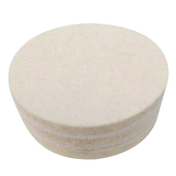 DIY Crafts 1 Pc, 5" inch Only Felt Pad, Polishing Pads For Sponge Woolen Polishing Waxing Buffing Pads Kit Auto Car with M10 Drill Adapter -5" Inch (Pack of 1 Pc, 5(1 Pc, 5" inch Only Felt Pad) - 1 Pc, 5" inch Only Felt Pad