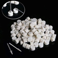 DIY Crafts 5 Pcs, Only 4 Type Felt Pad Cone 1 Mandrel, Felt Polishing Pad Wheel Point 1 Pc Mandrel Kit Accessory Set for Dremel & Compatible Craft (5 Pcs, Only 4 Type Felt Pad Cone 1 Mandrel) - 5 Pcs, Only 4 Type Felt Pad Cone 1 Mandrel