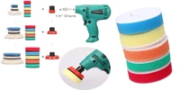 DIY Crafts 500 Grm, 2"Kit, Buffing Polishing Pad Kit 1" 2" 3" Kit 5/8"-11 Thread Backing Pad Adapters for Car Sanding, Polishing, Waxing, Sealing Glaze Cerium Oxide(500 Grm, 2"Kit) - 500 Grm, 2"Kit
