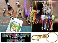DIY Crafts 50 Sets 200 Pcs, Antique Silver, Keychain Rings for Crafts, Key Rings with Chains, Jump Rings Screw Eye Pins for Jewelry Findings Making Handbag Keych(50 Sets 200 Pcs, Antique Silver) - 50 Sets 200 Pcs, Antique Silver