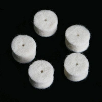 DIY Crafts 70 Pcs, Felt Pad+1x Mandrel, 13mm Wool Felt Polishing Buffing Pad + 1 Shank Wheel Disk Sheets Polish Disc for Grinding Pol(70 Pcs, Felt Pad+1x Mandrel) - 70 Pcs, Felt Pad+1x Mandrel