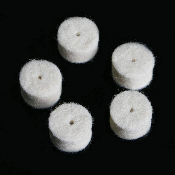 DIY Crafts 70 Pcs, Felt Pad+1x Mandrel, 13mm Wool Felt Polishing Buffing Pad + 1 Shank Wheel Disk Sheets Polish Disc for Grinding Pol(70 Pcs, Felt Pad+1x Mandrel) - 70 Pcs, Felt Pad+1x Mandrel