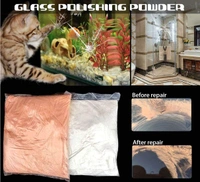 DIY Crafts 100 Grm, Red, Composite Polishing Tero Cerium Oxide Powder Office Ceramic Tiles Windows Mirror Home Office Window Balcony Look Old Glass Cleaning Powder Recove(100 Grm, Red) - 100 Grm, Red