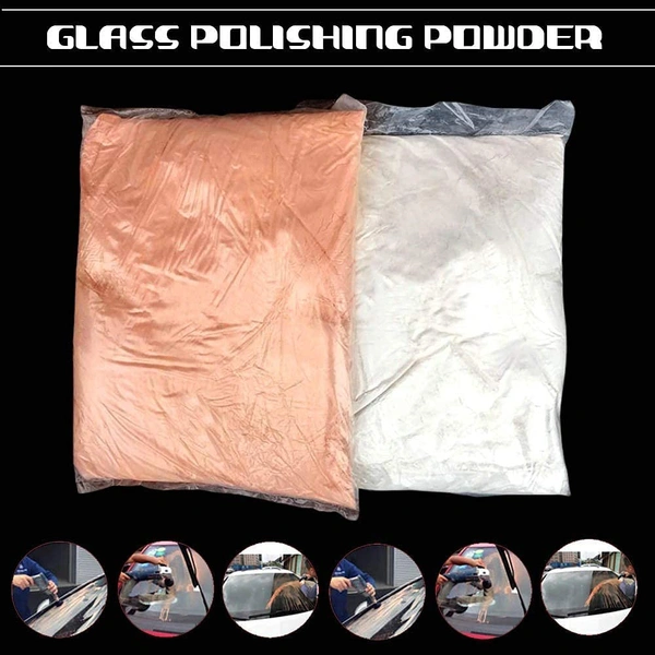 DIY Crafts 100 Grm, Red, Composite Polishing Tero Cerium Oxide Powder Office Ceramic Tiles Windows Mirror Home Office Window Balcony Look Old Glass Cleaning Powder Recove(100 Grm, Red) - 100 Grm, Red