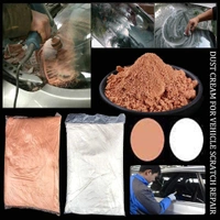 DIY Crafts 100 Grm, Red, Composite Polishing Tero Cerium Oxide Powder Office Ceramic Tiles Windows Mirror Home Office Window Balcony Look Old Glass Cleaning Powder Recove(100 Grm, Red) - 100 Grm, Red