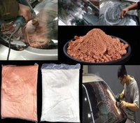 DIY Crafts 750 Gram, Red, Tero Composite Polishing Cerium Oxide Powder Office Ceramic Tiles Windows Mirror Home Office Window Balcony Look Old Glass Cleaning Powder Recov(750 Gram, Red) - 750 Gram, Red