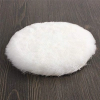 DIY Crafts 7"inch 150 mm Lambs Wool Polishing Bonnet Car Polishing Pad Polish Waxing Pads For For Car Polishing Buffing Patch Set Backer Pad + Universal Nut + Wool Pad (Pack 4 Wool Pad Kit, Multi) - Pack 4 Wool Pad Kit, Multi