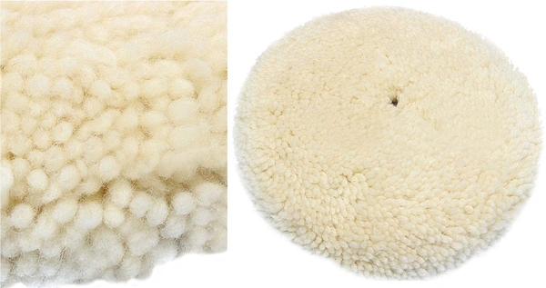 DIY Crafts 7x, Wool Polishing Waxing Buffing Pads, 18x Mini Buffing Polish Detail Polisher Pads On Rotary Tools,Cordless Drill, Polisher Tool for Tight Area (7x, Wool Polishing Waxing Buffing Pads) - 7x