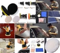 DIY Crafts 800 Grm Kit, Mixed, 3"inch Kit Buffing and Polishing Pad Kit with As Choice Size Kit Thread Backing pad & Adapters for Car Sanding, Polishing, Waxing, Sealing (800 Grm Kit, Mixed) - 800 Grm Kit, Mixed