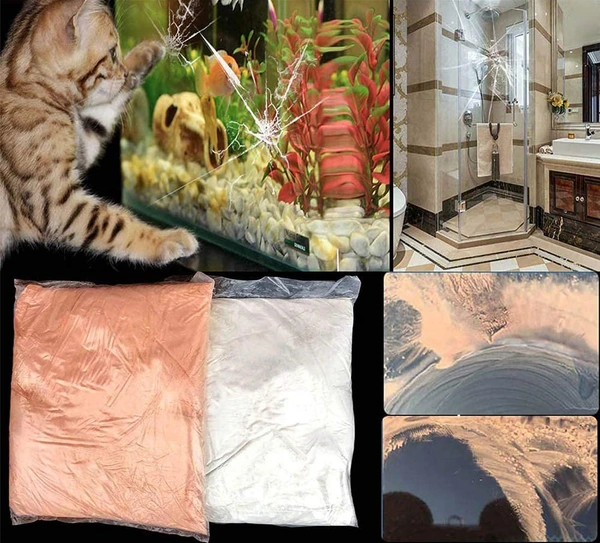 DIY Crafts 800 Grm, Pink, Composite Polishing Tero Cerium Oxide Powder Office Ceramic Tiles Windows Mirror Home Office Window Balcony Look Old Glass Cleaning Powder Recov (800 Grm, Pink) - 800 Grm, Pink