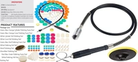 DIY Crafts 75x, 15x5, With 4x Fur + 4x Felt Pad, Detail Polisher Pads 1-3"inch Buffing Pad Kit Polisher Electric Drill Rotary Tool Polishing Pad Set (75x, 15x5, With 4x Fur + 4x Felt Pad) - 75x, 15x5, With 4x Fur + 4x Felt Pad