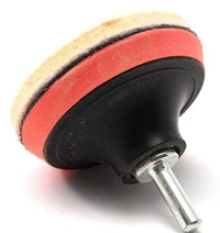 DIY Crafts Buffing Polishing Accessories Glass Scratch Remover Powder 1.75 Oz; Felt Wheel; Disc; Drill Adapter; Cloth; Backer Pad (3 inch Set; Cerium Oxide)"(6"inch Set, 500 Grm Cerium Oxide) - 6"inch Set, 500 Grm Cerium Oxide