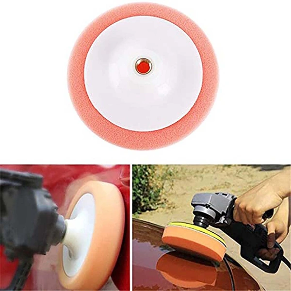 DIY Crafts Car Polishing Pads Sponge Polishing Buffing Waxing Pad Wheel for Car Polisher Buffer Orange Pad Kit Hot Car Washer (1x Orange Pad, Orange Pad) - 1x Orange Pad, Orange Pad