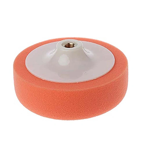 DIY Crafts Car Polishing Pads Sponge Polishing Buffing Waxing Pad Wheel for Car Polisher Buffer Orange Pad Kit Hot Car Washer (1x Orange Pad, Orange Pad) - 1x Orange Pad, Orange Pad