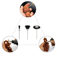 DIY Crafts Combo#2, Pack Of 30 Pcs, Brushes Abrasive Wheel Buffing,Polishing Bristle Brushes Different Shapes Polishing, Wood,Metal,Plastic Cleaning Maintainance For Machines (Combo#2, Pack Of 30 Pcs) - Design # No 2, Pack Of 10 Pcs