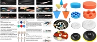 DIY Crafts With 3x Felt 3x Fur Pad, 4" inch Kit, Polishing Pads Sponge Woolen Polishing Waxing Buffing Pads Kits Polishing Compound Drill Buffing Sponge (With 3x Felt 3x Fur Pad, 4" inch Kit) - With 3x Felt 3x Fur Pad, 4" inch Kit