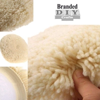 DIY Crafts Design # No 1, Pack Of 5 Pcs, 7"inch Car Polishing Soft Wool Auto-Stick Pad Buffing Cleaning Polisher Kit for Industry Furniture Glass Car Steel Table(Design # No 1, Pack Of 5 Pcs) - Design # No 1, Pack Of 5 Pcs
