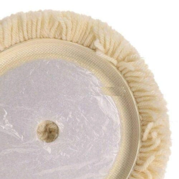 DIY Crafts Design # No 1, Pack Of 5 Pcs, 7"inch Car Polishing Soft Wool Auto-Stick Pad Buffing Cleaning Polisher Kit for Industry Furniture Glass Car Steel Table(Design # No 1, Pack Of 5 Pcs) - Design # No 1, Pack Of 5 Pcs