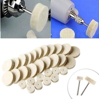 DIY Crafts Design No # 10, Pack of 30 Pcs, 30 Soft Felt Polishing Buffing Wheel Mop Pad 3 (Design No # 10, Pack of 30 Pcs) - Design No # 10, Pack of 30 Pcs