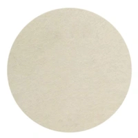DIY Crafts Felt Pad Drill Thread Sucker Wool Cleaning Polishing Sponge Set Backer Pad + Universal Nut + Felt Pad - (Pack of 3 Pcs) (4" Felt Pad Kit, Off White Felt Pad) - 4" Felt Pad, Off White Felt Pad