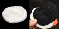 DIY Crafts Off White Soft Wool Hoop loop Car Clean Polishing Polisher Buffing Bonnet Pad for Car Bike Polishing Woolen Buffer Wax Applicator Grinding 1-7"inch (4" Inch Pad, 1 Pc Off White) - 3" Inch Pad 2pcs, Off White