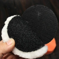 DIY Crafts Off White Soft Wool Hoop loop Car Clean Polishing Polisher Buffing Bonnet Pad for Car Bike Polishing Woolen Buffer Wax Applicator Grinding 1-7"inch (4" Inch Pad, 1 Pc Off White) - 3" Inch Pad 2pcs, Off White