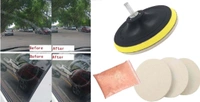 DIY Crafts Pack Of 1 Kit, 5" inch Kit, 100 Grm Cerium Oxide + Backing Pad + Universal Nut + Wool Polisher Polishing Clean Buffing Pad Bonnet for Furniture Car 3/4/5/6/ (Pack Of 1 Kit, 5" inch Kit) - Pack Of 1 Kit, 5" inch Kit
