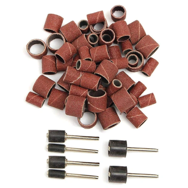 DIY Crafts Pack Of 1 Kits, Multi Colour, Drum Sanding Kit - DIY Tools For Fits For Dremel - Rubber Drum (Pack Of 1 Kits, Multi Colour) - Pack Of 1 Kits, Multi Colour
