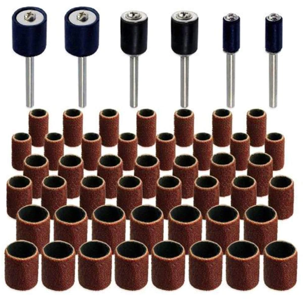 DIY Crafts Pack Of 1 Kits, Multi Colour, Drum Sanding Kit - DIY Tools For Fits For Dremel - Rubber Drum (Pack Of 1 Kits, Multi Colour) - Pack Of 1 Kits, Multi Colour, 249