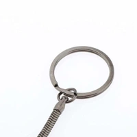 DIY Crafts Pack Of 1 Pc, Silver, Snake Chain Key Rings Silver-Color DIY Jewelry Findings Handmade Craft Jewelry (Pack Of 1 Pc, Silver) - Pack Of 1 Pc, Silver