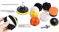DIY Crafts Pack Of 1 Set, Sponge Pads Kit, 3"/80mm Compound Drill Buffing Sponge Pads Kit for Car Sanding, P (Pack Of 1 Set, Sponge Pads Kit) - Pack Of 1 Set, Sponge Pads Kit