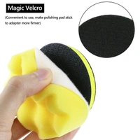DIY Crafts Pack of 10, 3" inch Kit., Polishing Pads Sponge Woolen Polishing Waxing Buffing Pads Kits Polishing Compound Drill Buffing Sponge Pads Kit(Pack of 10, 3" inch Kit.) - Pack of 10, 3" inch Kit.